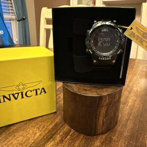 Invicta Racing Watch Men 52mm Black